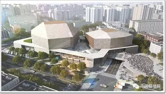 杏彩体育铝幕墙幕墙效果图片【工程】四川打造最美“编织幕墙”建筑成都城市音乐厅彰显